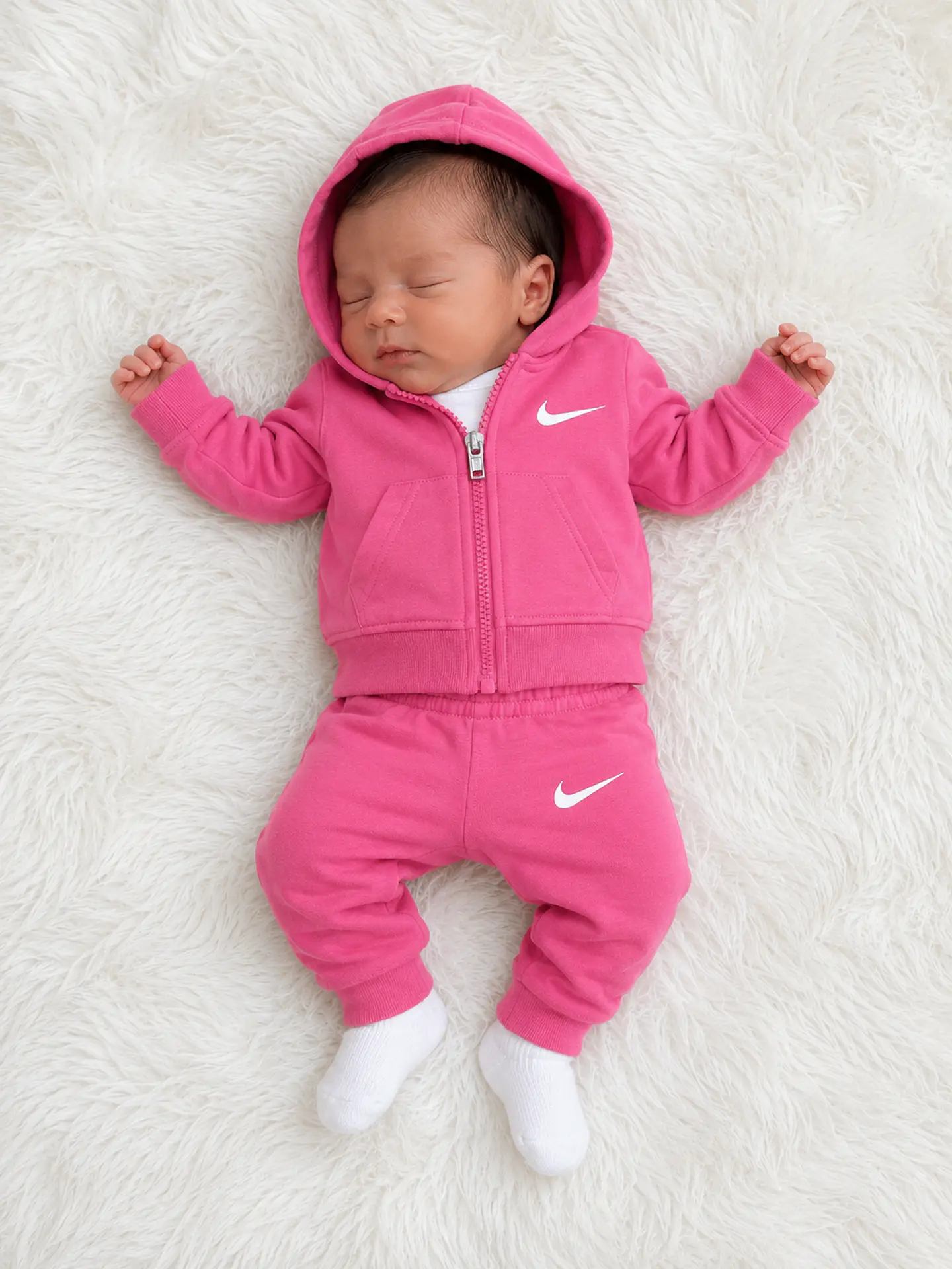 Conjunto Nike 3 piezas Rosa 1