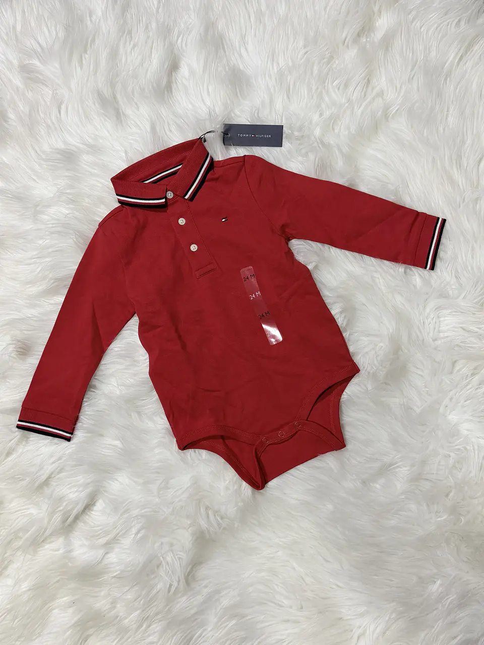 Body Manga Larga Tommy Rojo 2