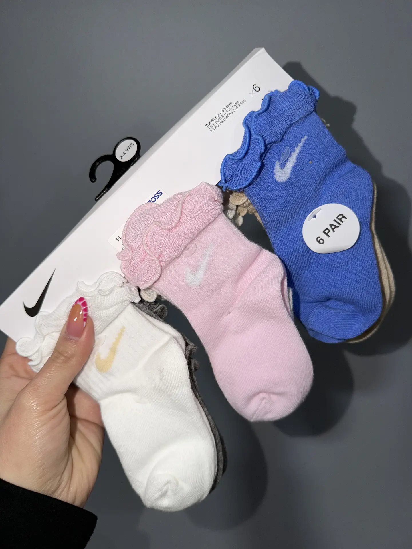 6 Pares Calcetas Nike Vuelitos 1