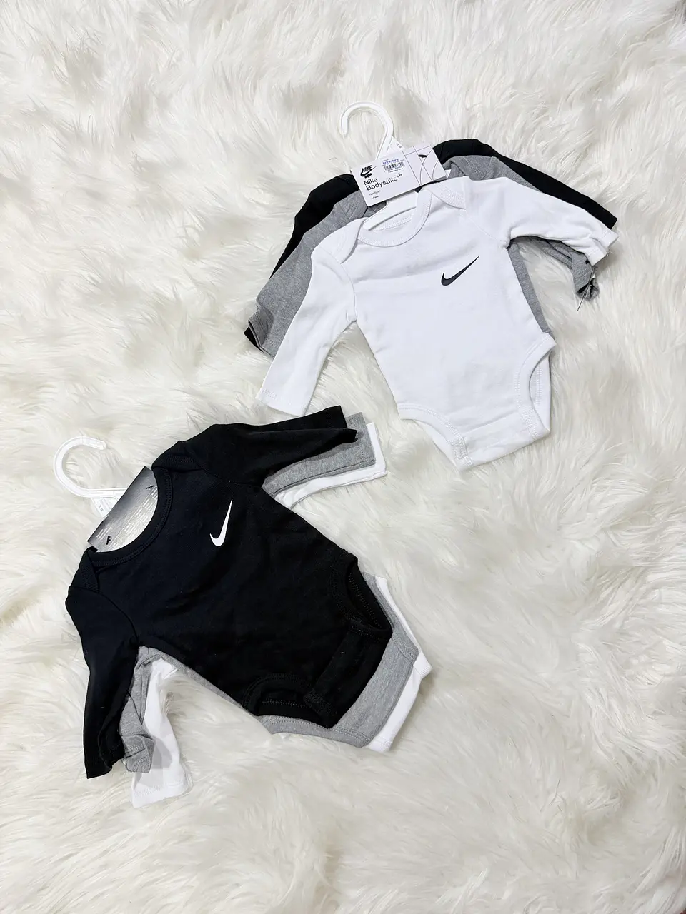 Set 3 Bodys Nike Manga Larga UNISEX 1