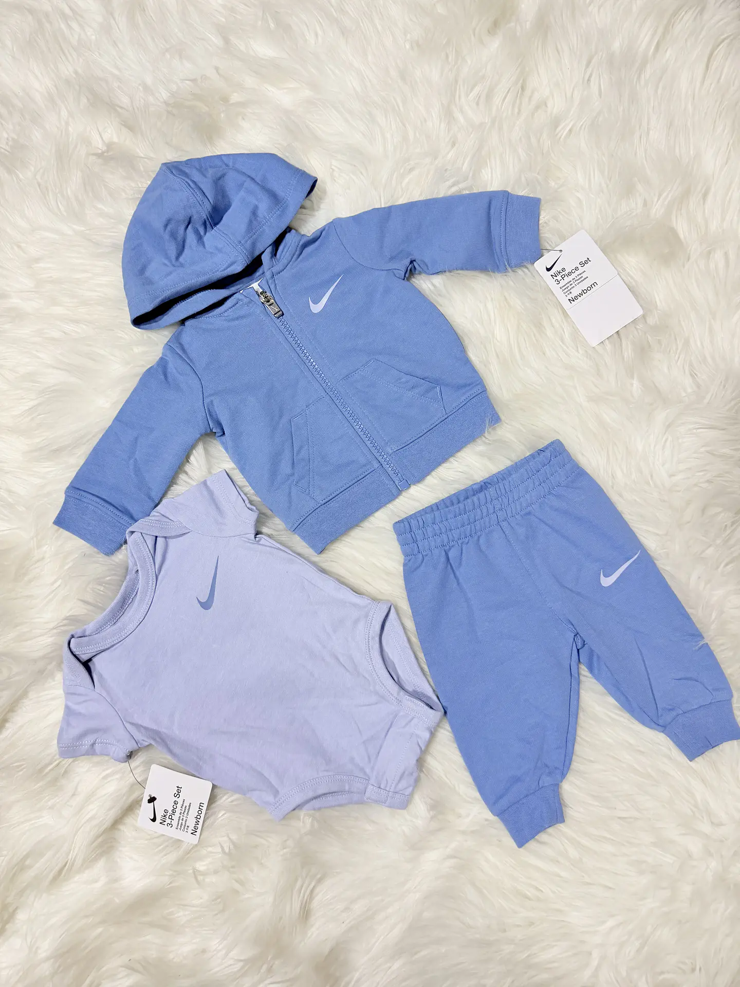 Conjunto Nike 3 Piezas Celeste 2