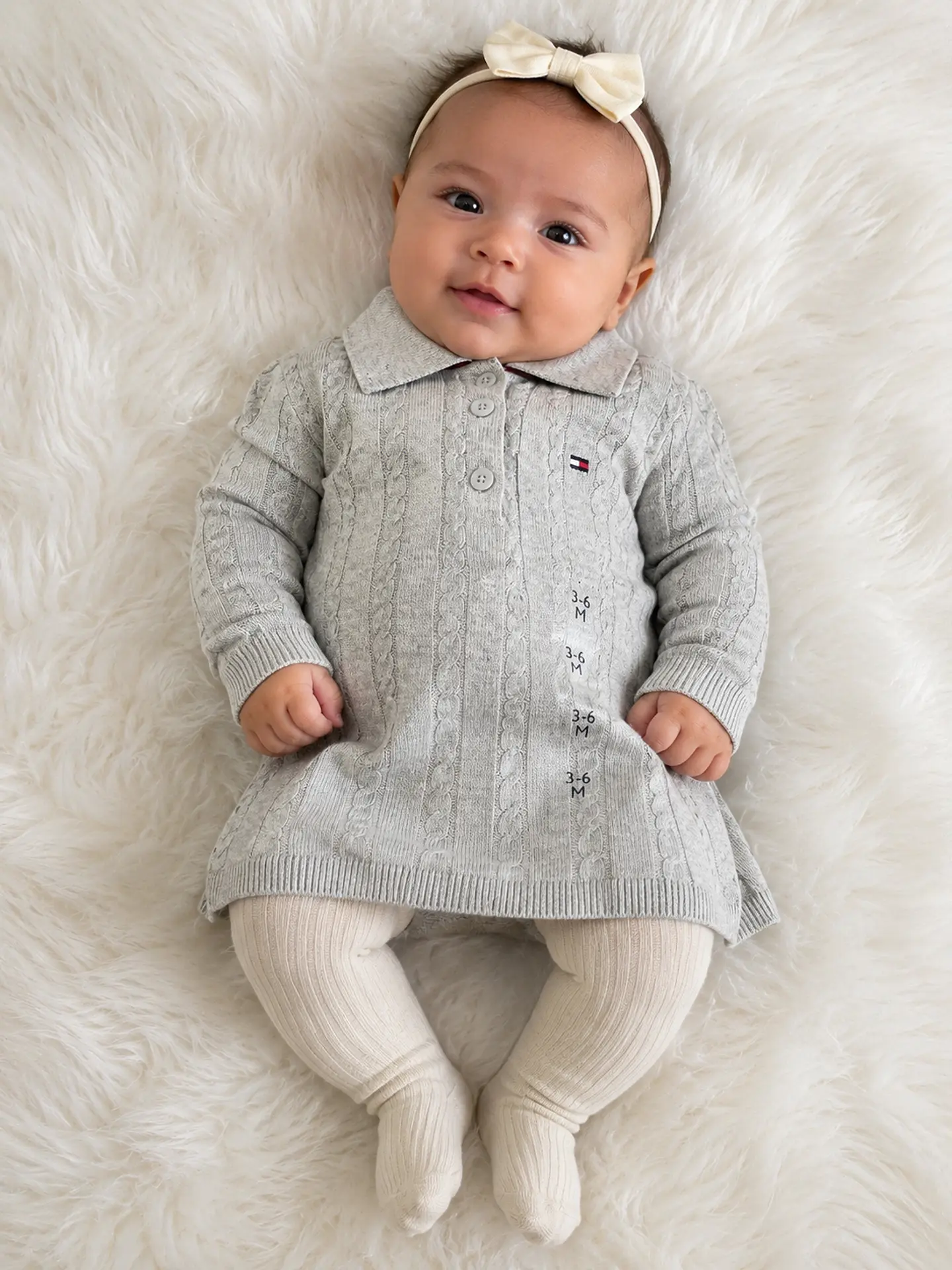 Vestido Tommy Tejido Gris 1
