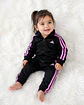 Conjunto Deportivo Adidas Negro / Rosado - Miniatura 2