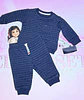 Conjunto Tommy Hilfiger Acolchado para Bebé – Azul Marino - Miniatura 2