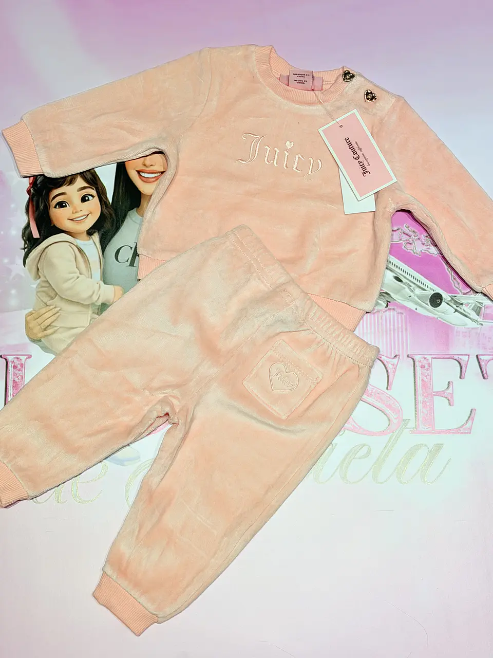 Conjunto Juicy Couture de Plush para Bebé 2