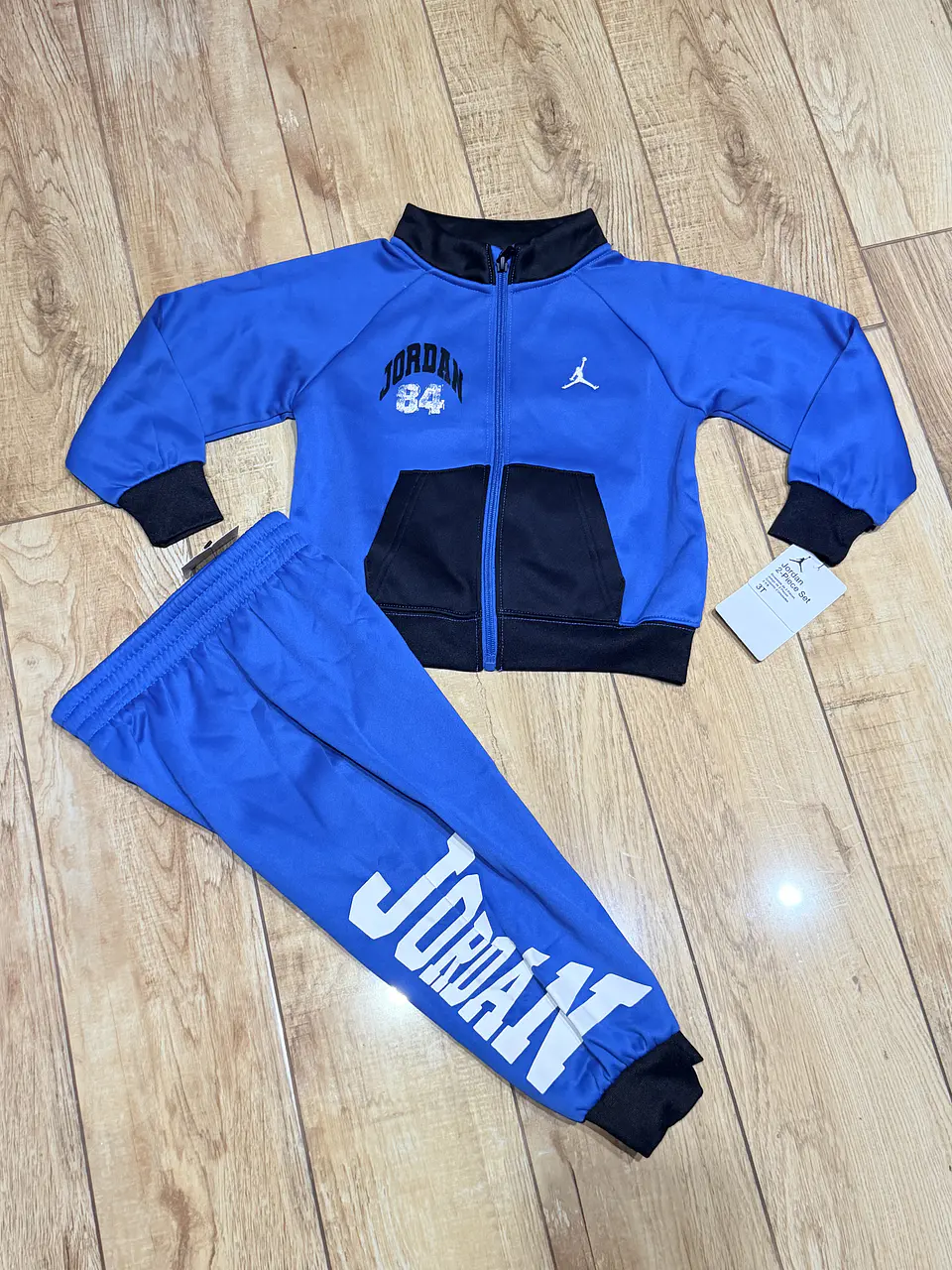 Buzo Jordan Niño Azul 2 Piezas 2