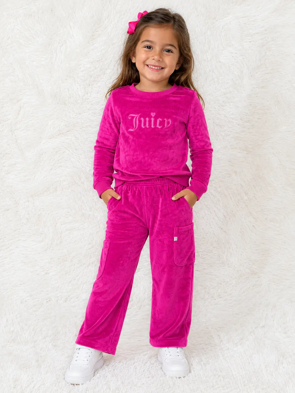 Conjunto Juicy Couture de Terciopelo para Niña 1