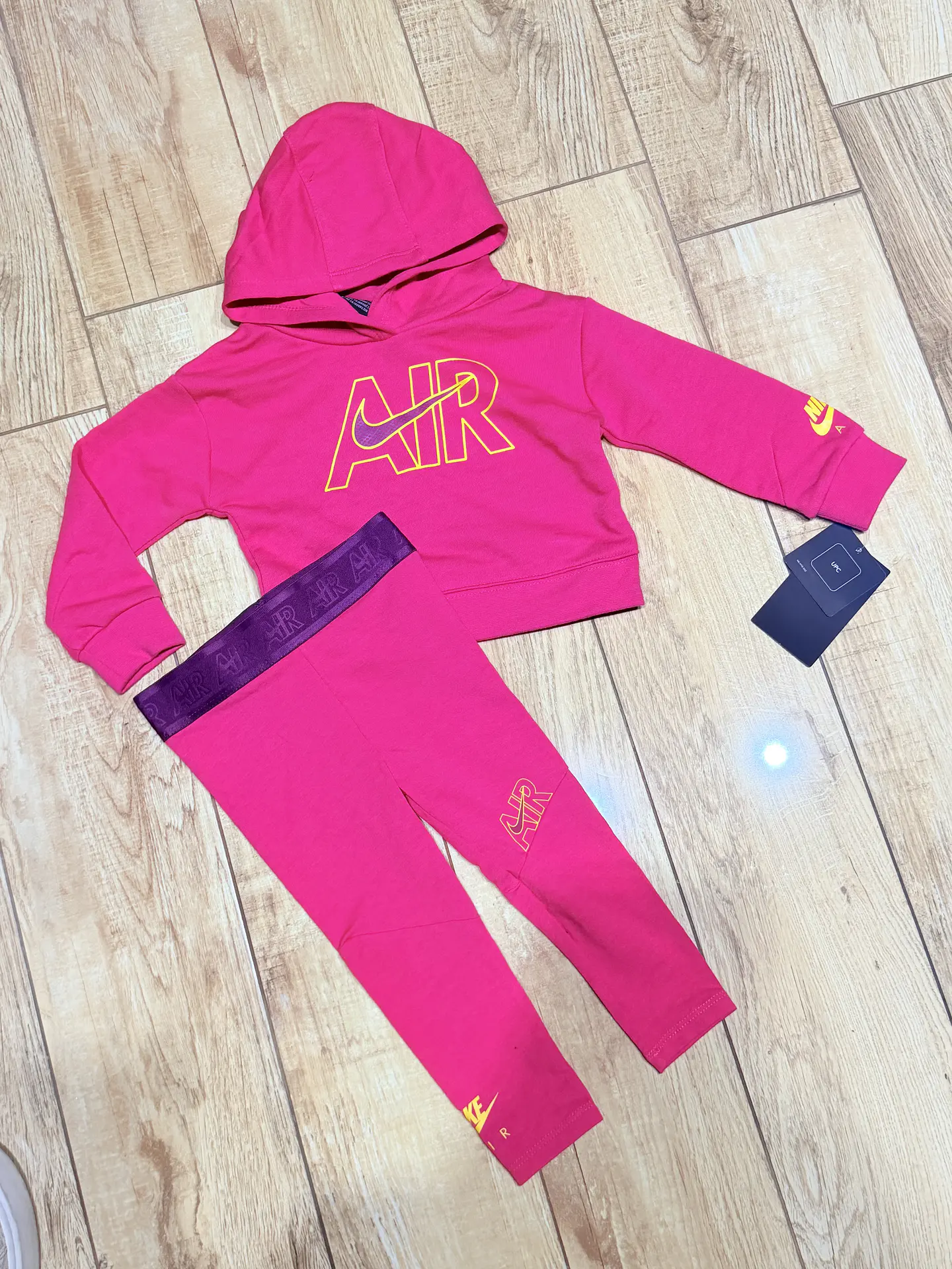 Conjunto Nike Air Niña Fucsia 2