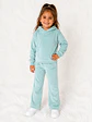 Conjunto Nike Velour Verde Agua con Capucha – Niña - Miniatura 1