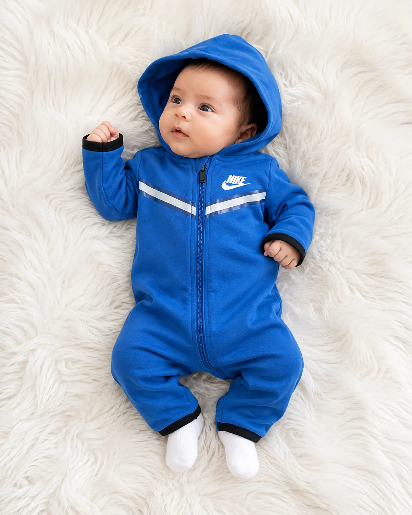 Enterito Nike Tech Fleece Azul para Bebé 1