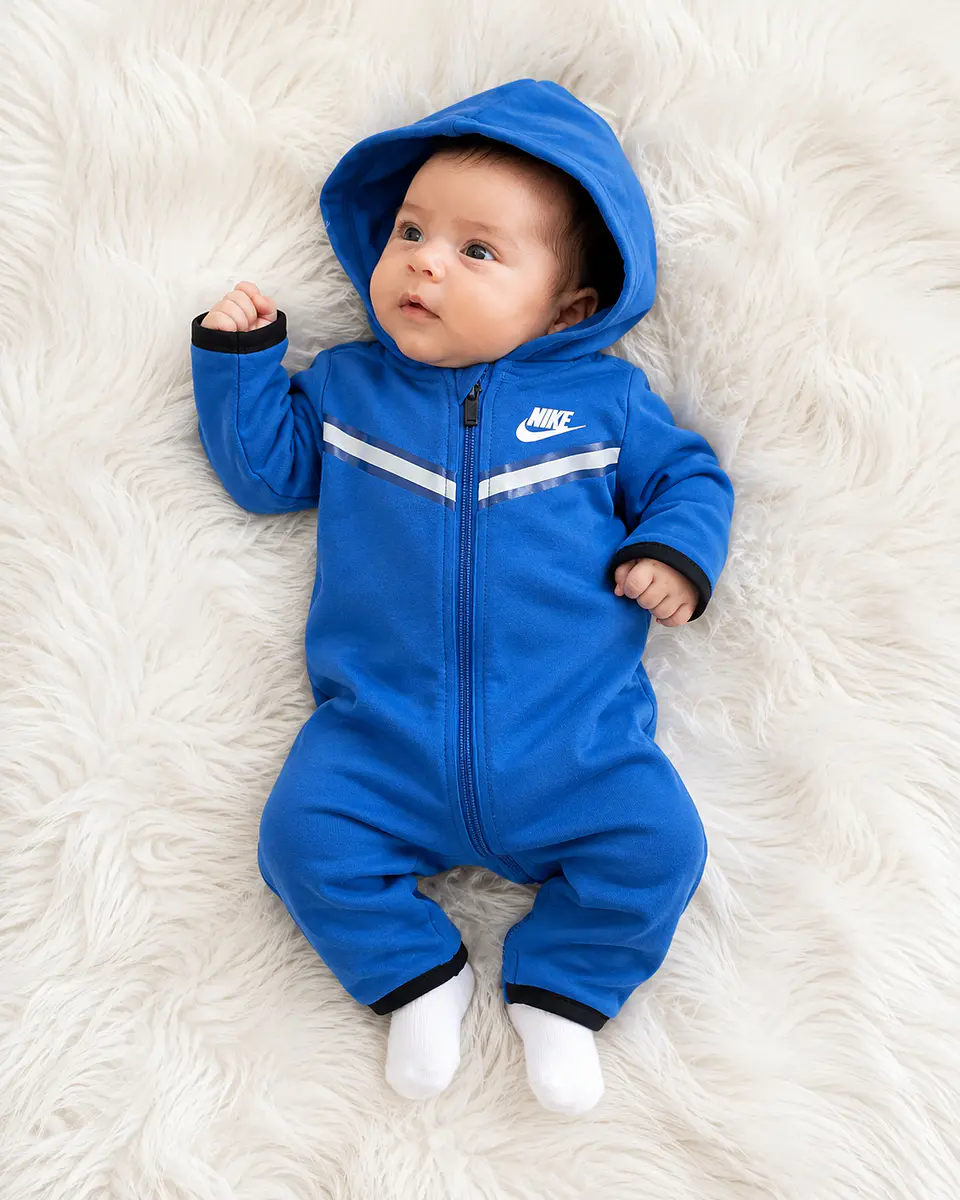 Enterito Nike Tech Fleece Azul para Bebé 1