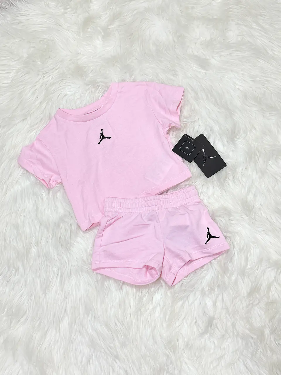 Conjunto Jordan Short Rosa 2