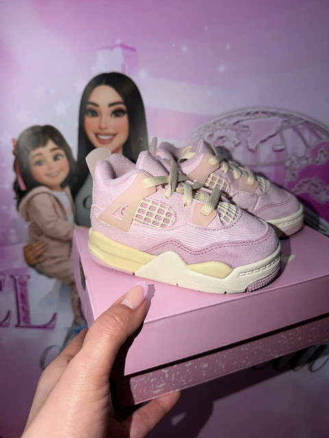 Jordan 4 Retro TEX Rosa