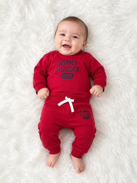 Conjunto Tommy Hilfiger Rojo