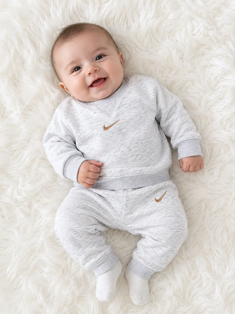Conjunto Bebé Nike Gris - Unisex 1
