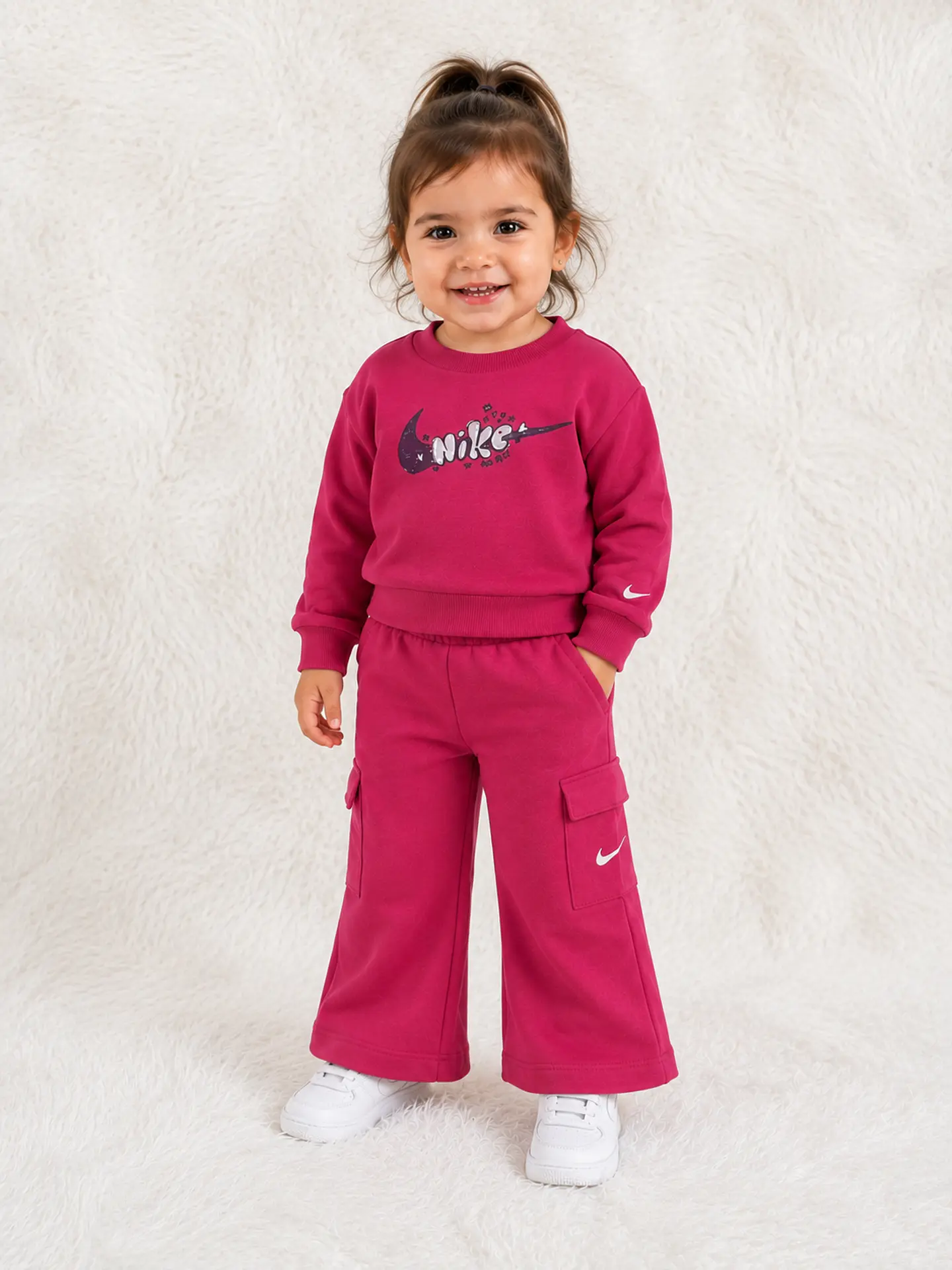 Conjunto Nike Fucsia 1