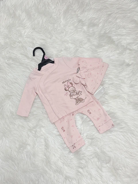 Conjunto Disney 3 Piezas - Rosa