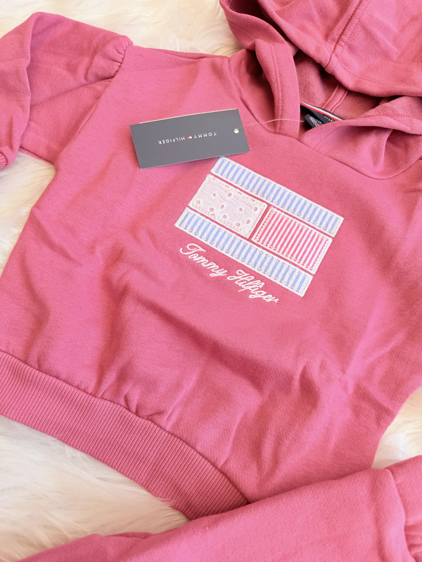 Conjunto Tommy Hilfiger Niña Rosa 3
