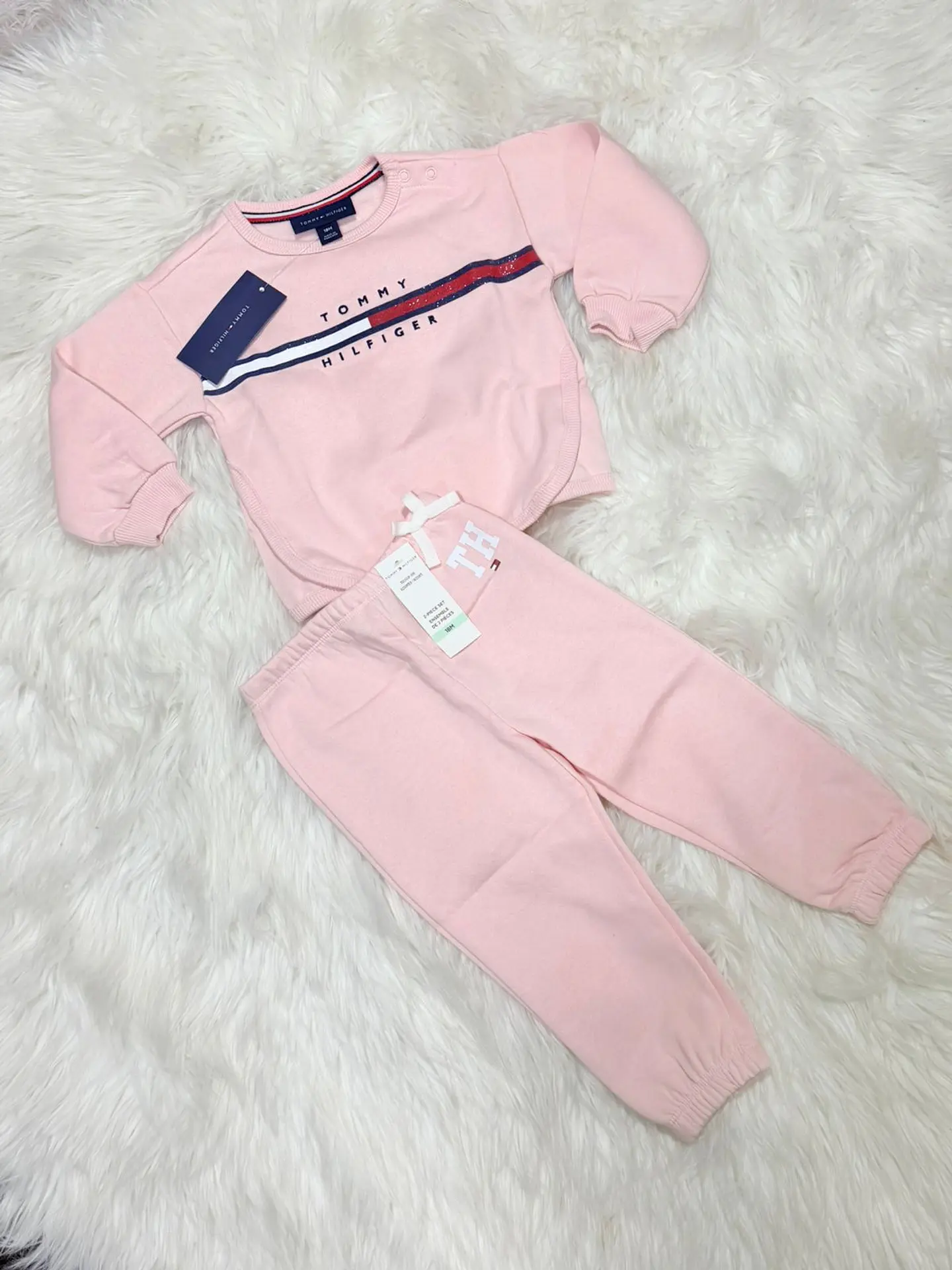 Conjunto Tommy Hilfiger Rosa 2