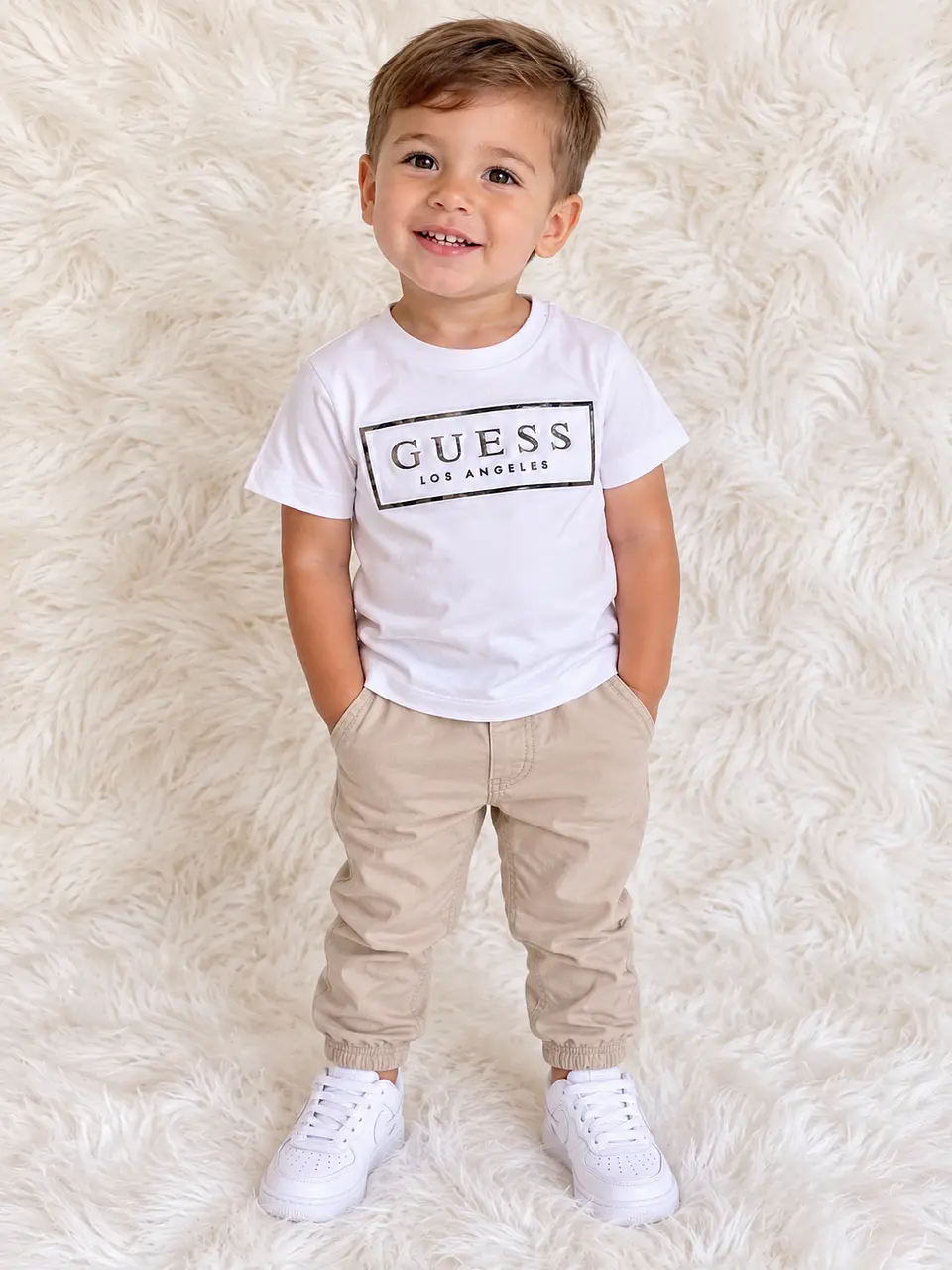 Polera Guess Blanca 1