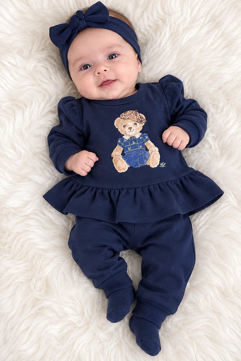 Conjunto Polo Bebé Niña