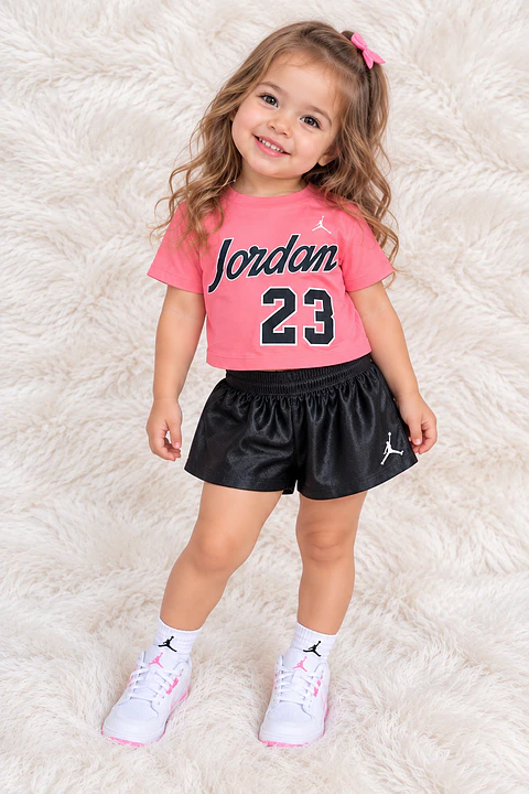 Conjunto Jordan Niña