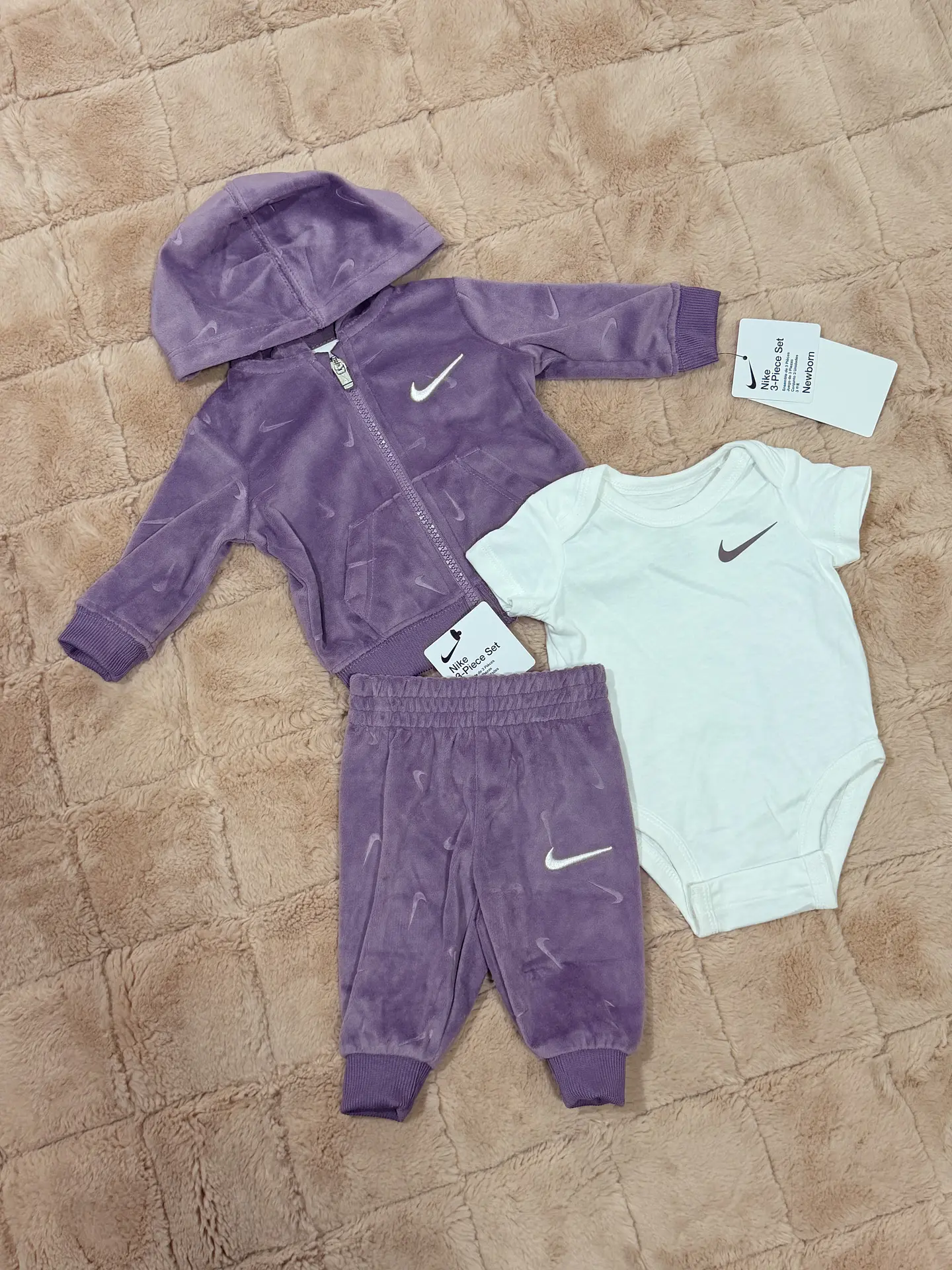 Set Nike Bebé - Morado 2