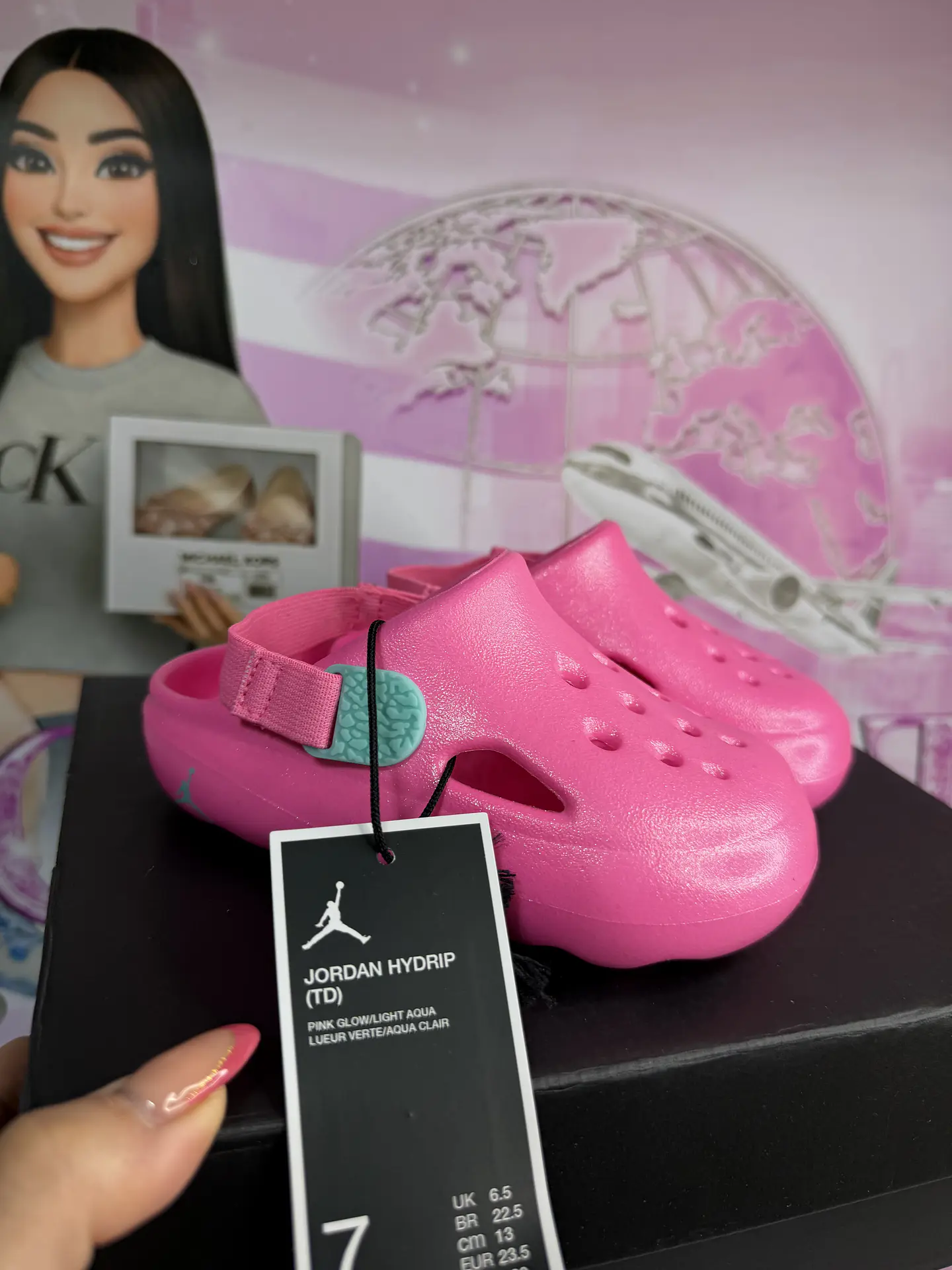 Jordan Hydrip Rosa Brillante 1