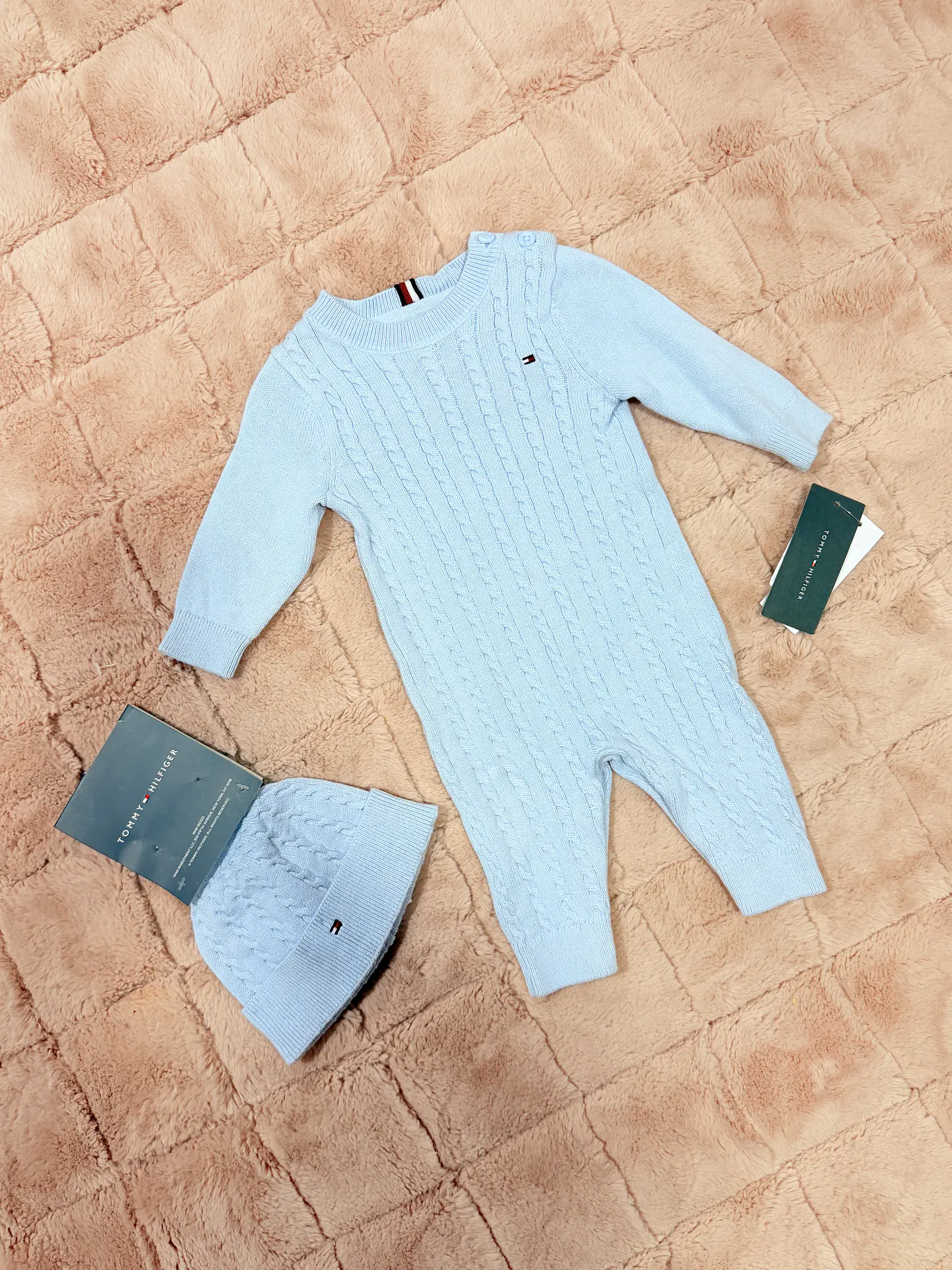 Set Tommy 2 Piezas - Celeste 2