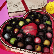 Caja de Chocolate Corazón grande 