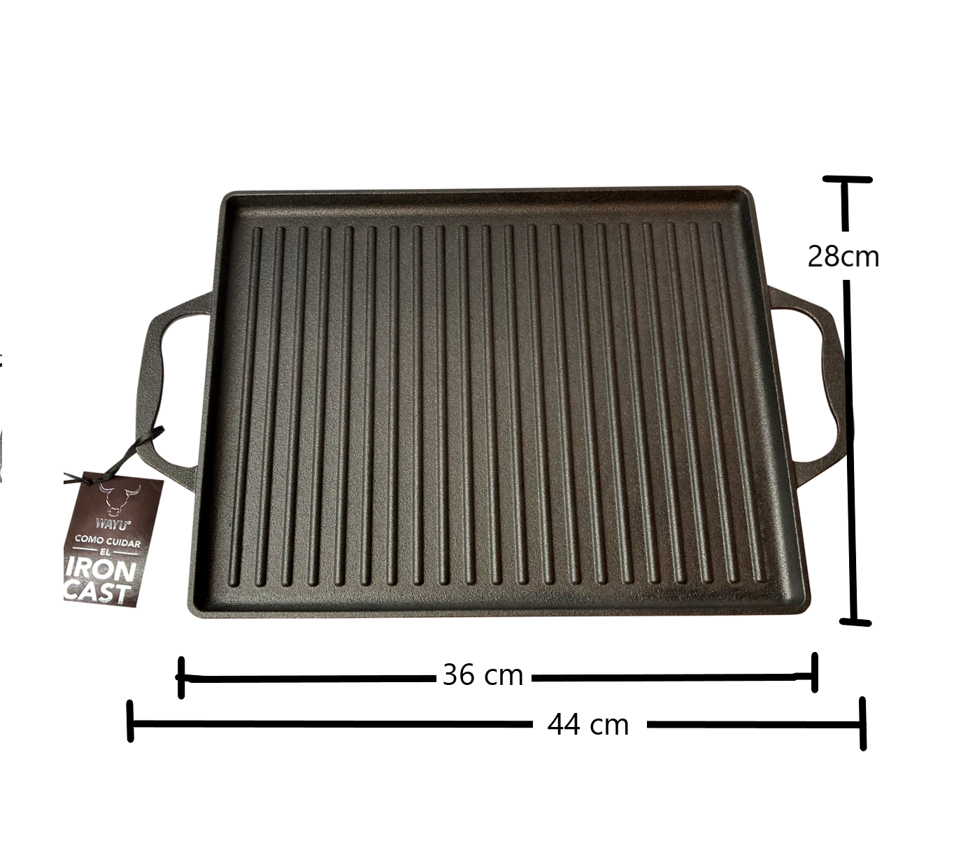 PLANCHA HIERRO FUNDIDO