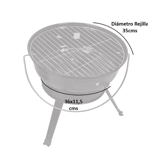 PARRILLA EGGY AZUL