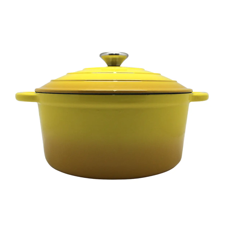 Olla Antiadherente con Tapa Hierro Fundido 26cm Keep