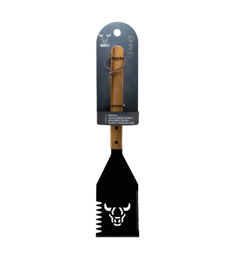Espátula Parrillera Logo Wayu Especial para Parrilla 40,5cm