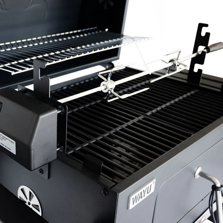 PARRILLA A CARBON WAYU CON SPIEDO 6