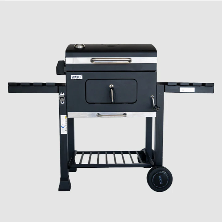 PARRILLA A CARBON WAYU CON SPIEDO 1