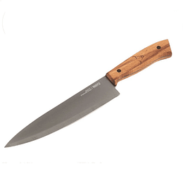 CUCHILLO 8"  WAYU MANGO DE MADERA