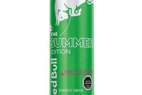  Bebida energética Red bull sabor fruta del dragón 250 ml