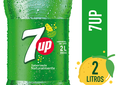 Bebida 7Up 2 L