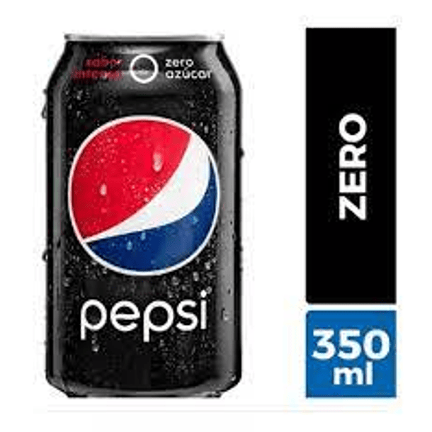 Bebida Pepsi Zero 350 ml