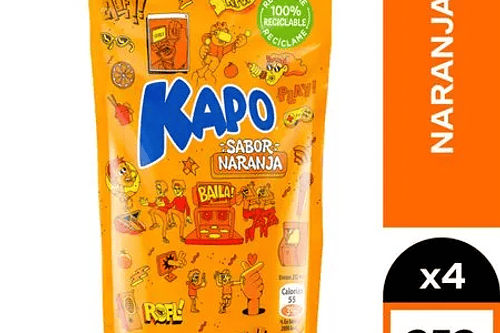 Jugo Kapo Naranja 252 ml