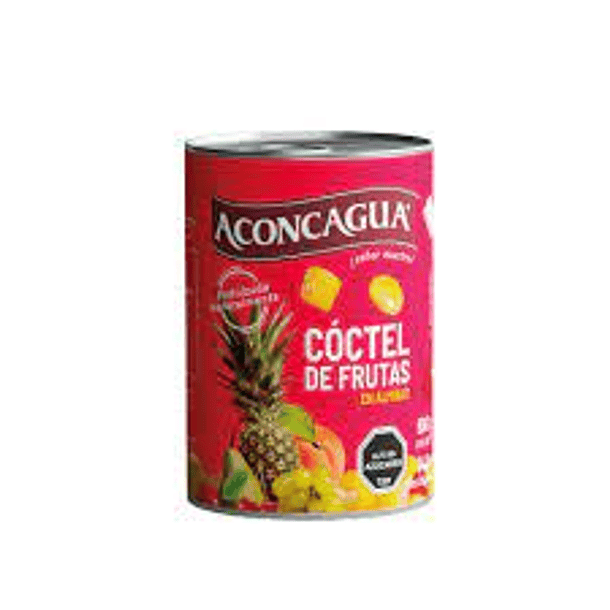 coctel de frutas 590 g aconcagua 