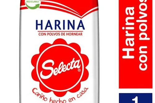 Selecta Harina con polvos de hornear 1 kg