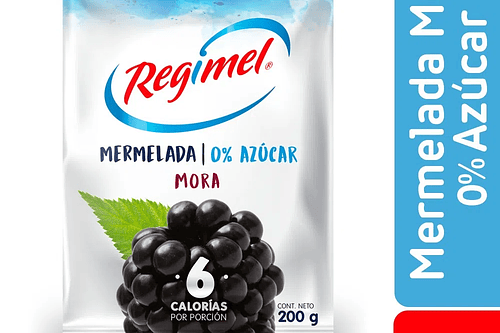  Regimel  Mermelada Regimel mora bolsa 200 g 200 g