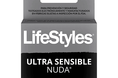  Lifestyles  Preservativos Lifestyles nuda ultra sensible 3 un