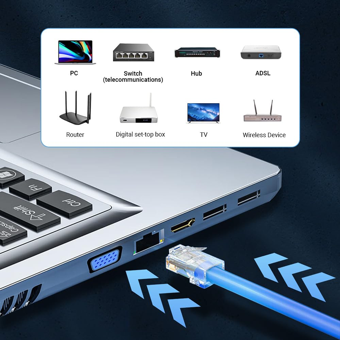 CONECTOR RJ45 CAT 5 - ZOERAX - 50 UNIDADES 3