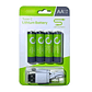 Pilas Recargables AA Litio + Cable de carga - 4 Unidades - Cafini - Miniatura 2