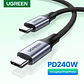 CABLE UGREEN USB C a C - 240W - CARGA RAPIDA - 1 METRO - Miniatura 1