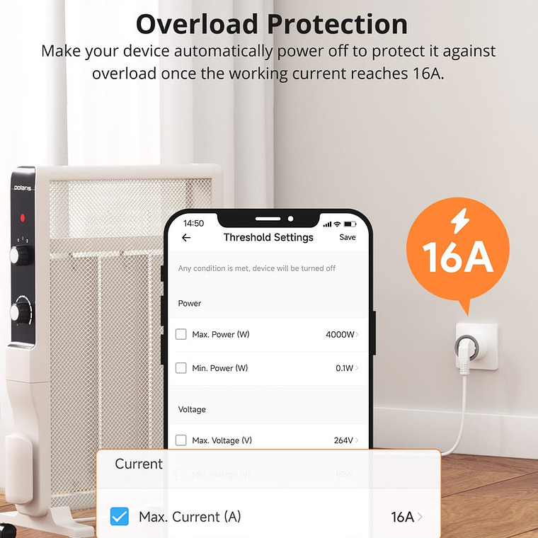 ENCHUFE INTELIGENTE WIFI S60 - SONOFF 7