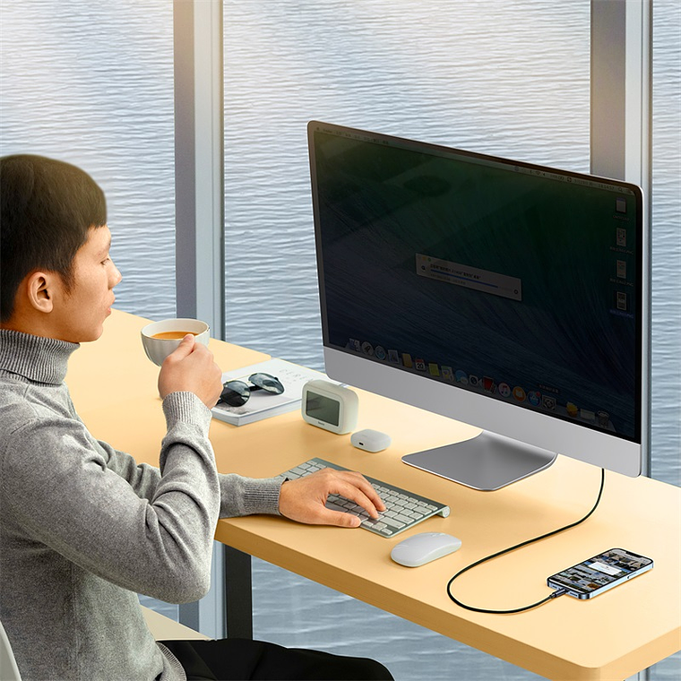 Baseus USB A - Lightning para iPhone - Carga Rápida 20W - 1M 3